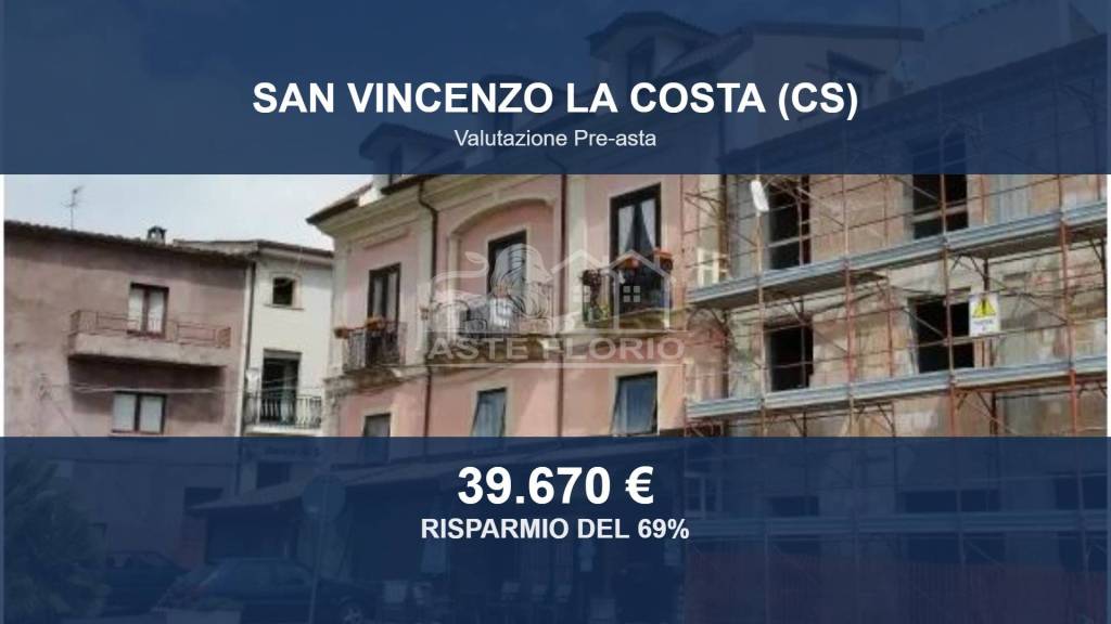 appartamento in vendita a San Vincenzo La Costa