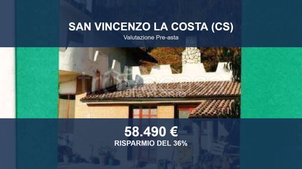 appartamento in vendita a San Vincenzo La Costa in zona Gesuiti