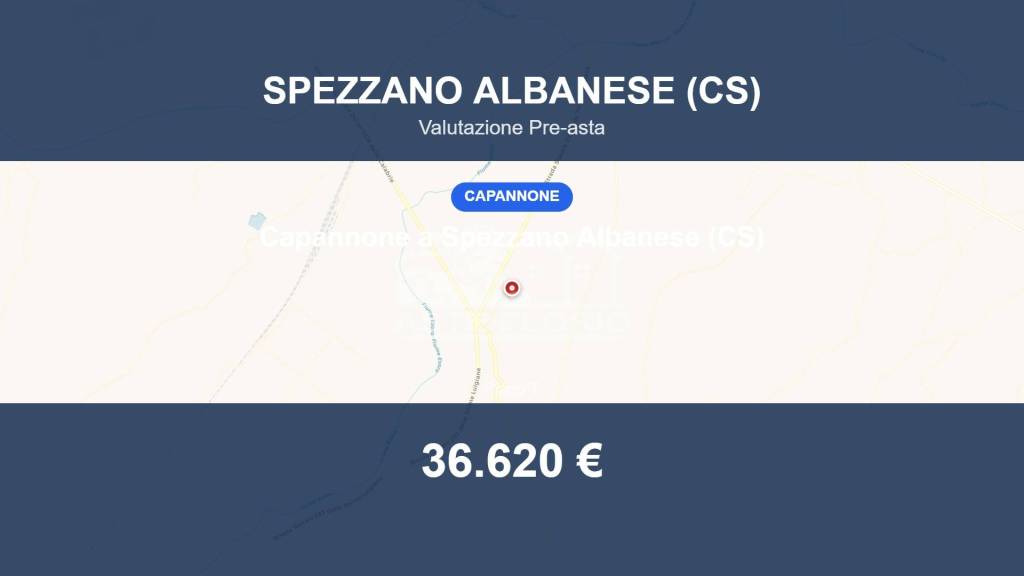locale commerciale in vendita a Spezzano Albanese