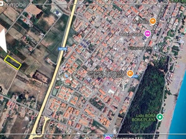 terreno agricolo in vendita a Villapiana in zona Lido