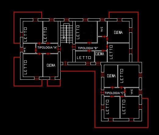 intera palazzina in vendita a Villapiana in zona Lido