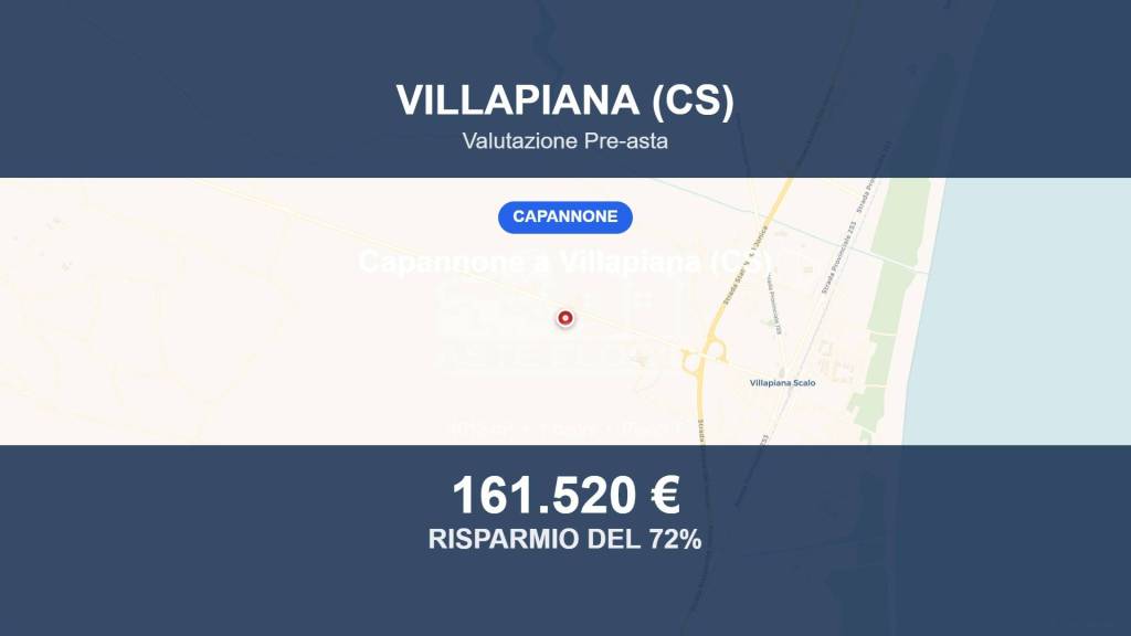 capannone in vendita a Villapiana in zona Lido