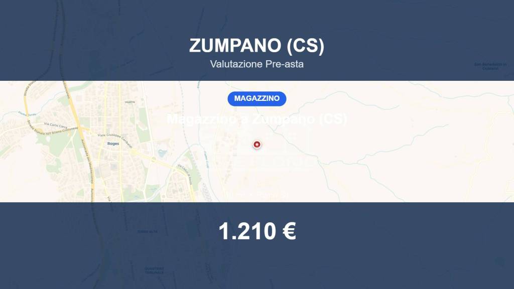 locale di sgombero in vendita a Zumpano