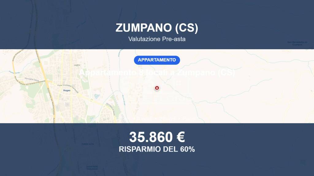appartamento in vendita a Zumpano