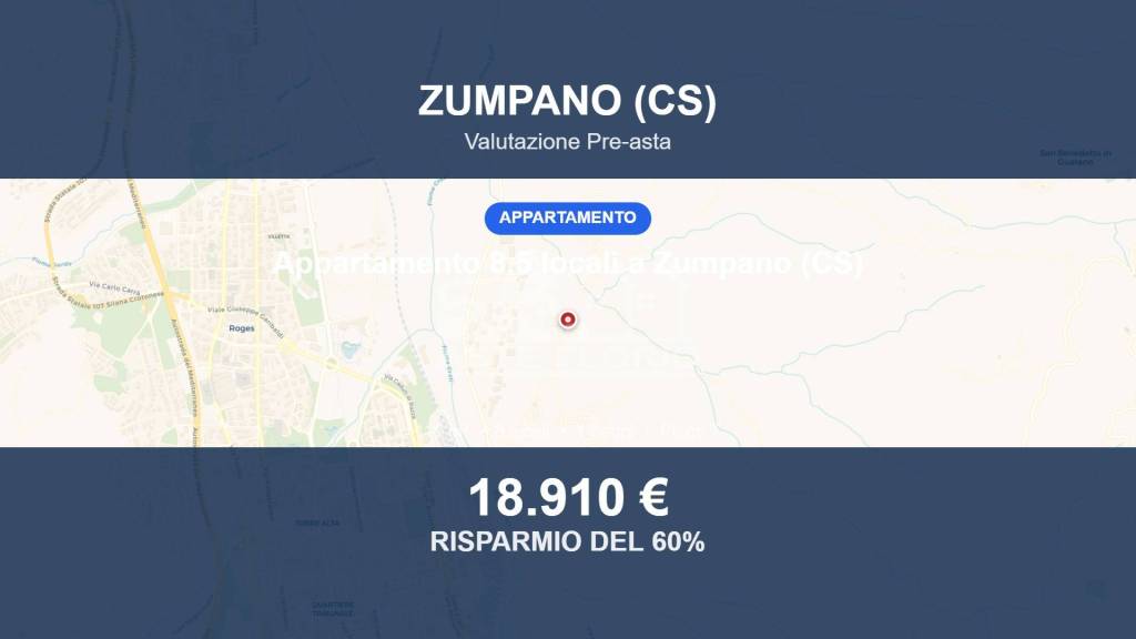 appartamento in vendita a Zumpano