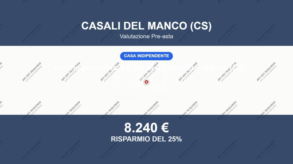 pentavano in vendita a Casali del Manco in zona Casole Bruzio