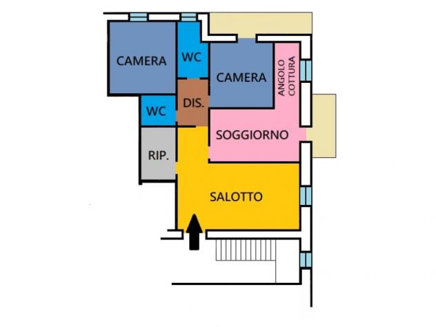 appartamento in vendita a Corigliano-Rossano