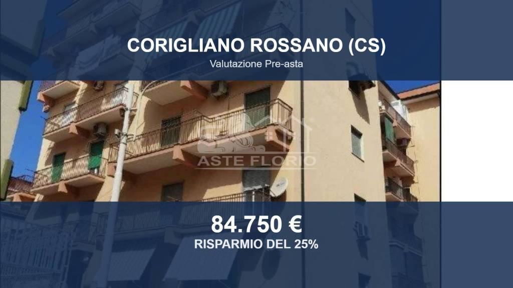 appartamento in vendita a Corigliano-Rossano