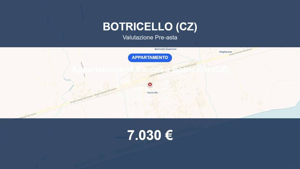 appartamento in vendita a Botricello