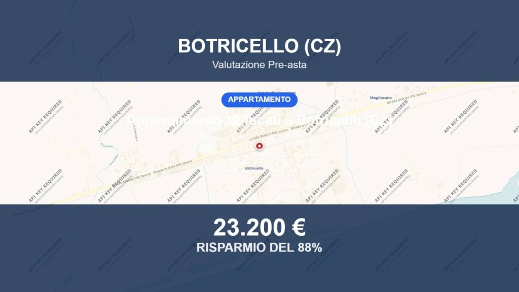 appartamento in vendita a Botricello