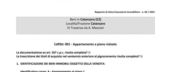 appartamento in vendita a Catanzaro
