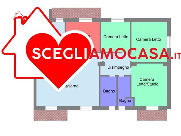 appartamento in vendita a Catanzaro in zona Pontepiccolo