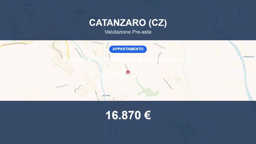 appartamento in vendita a Catanzaro in zona Santa Maria