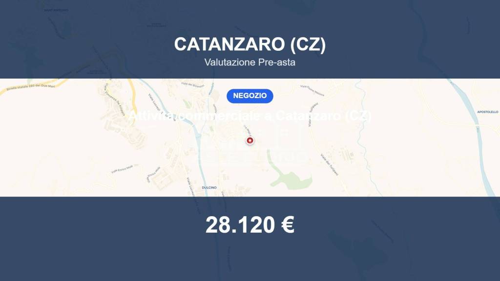 negozio in vendita a Catanzaro in zona Santa Maria