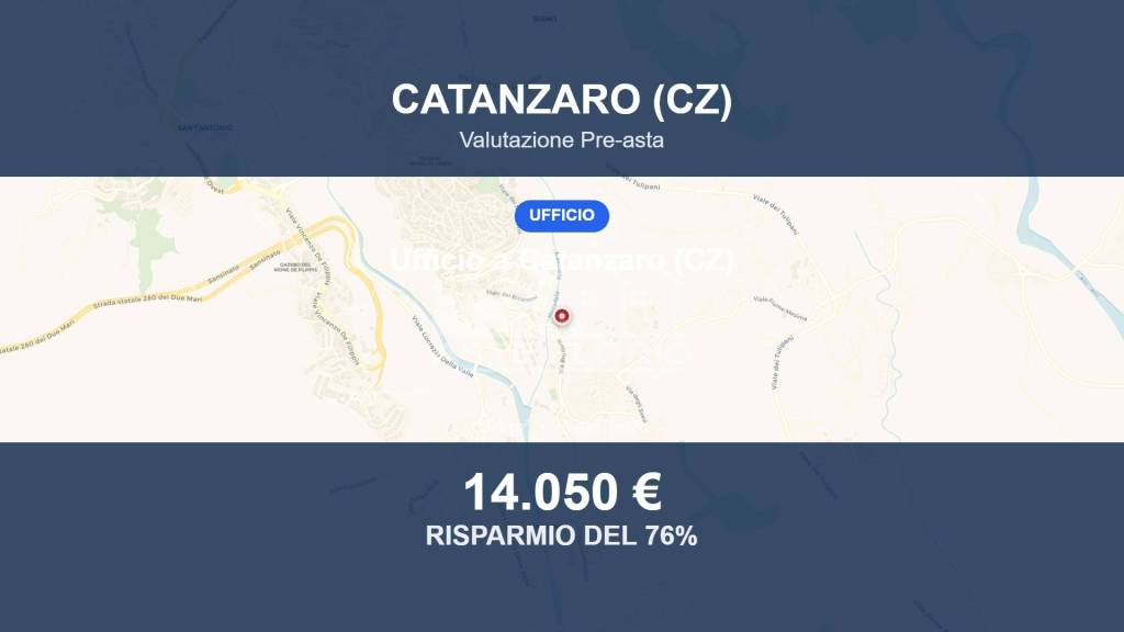 ufficio in vendita a Catanzaro in zona Santa Maria