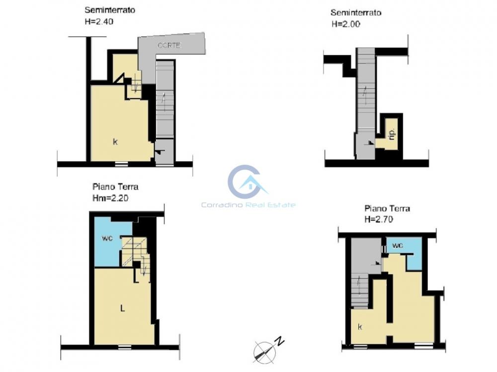 casa indipendente in vendita a Catanzaro in zona Centro Città