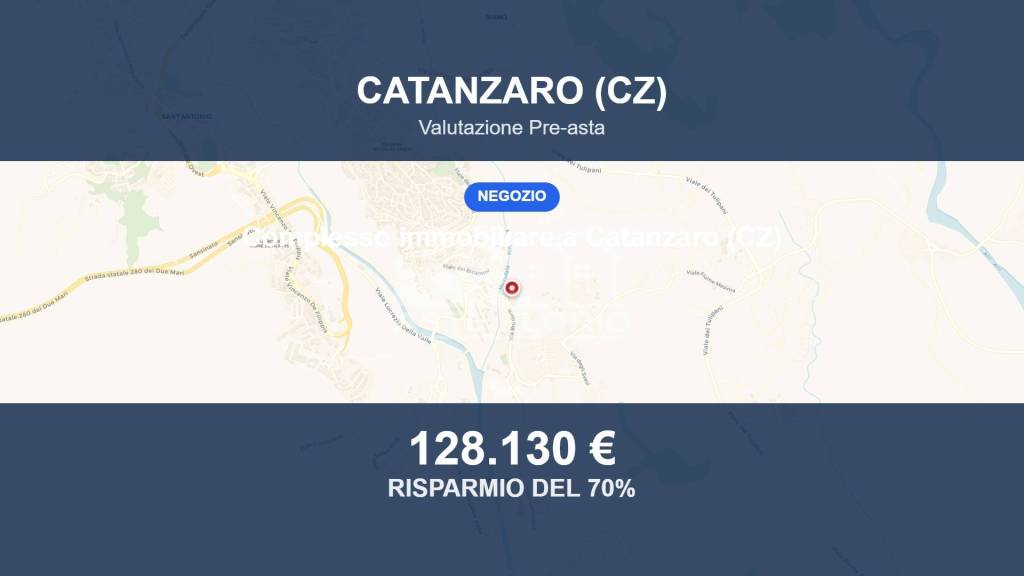 negozio in vendita a Catanzaro in zona Santa Maria