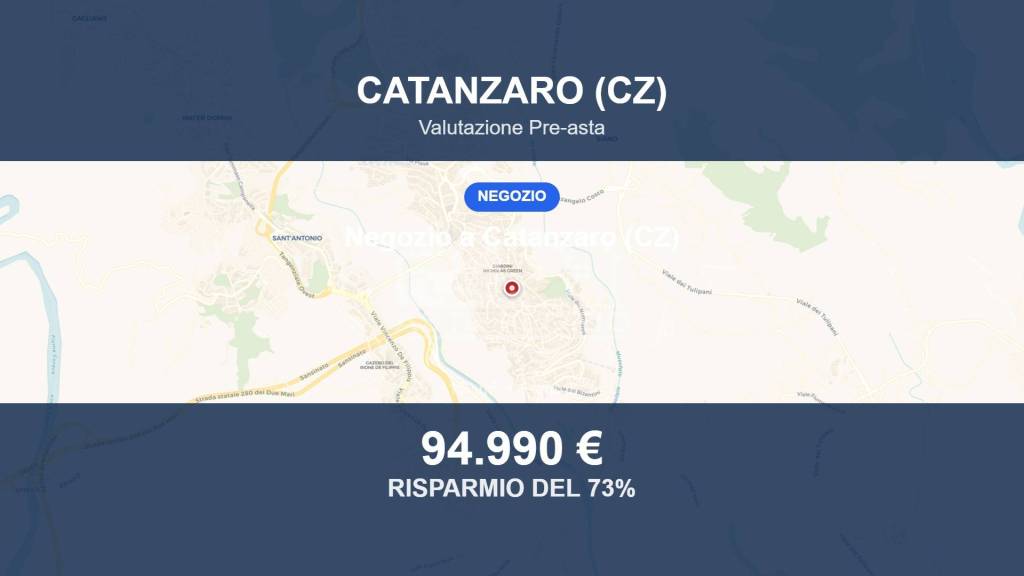 negozio in vendita a Catanzaro in zona Centro Città