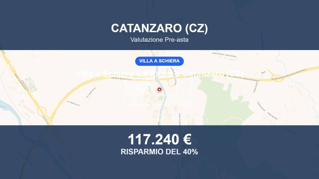 casa indipendente in vendita a Catanzaro in zona Santa Maria