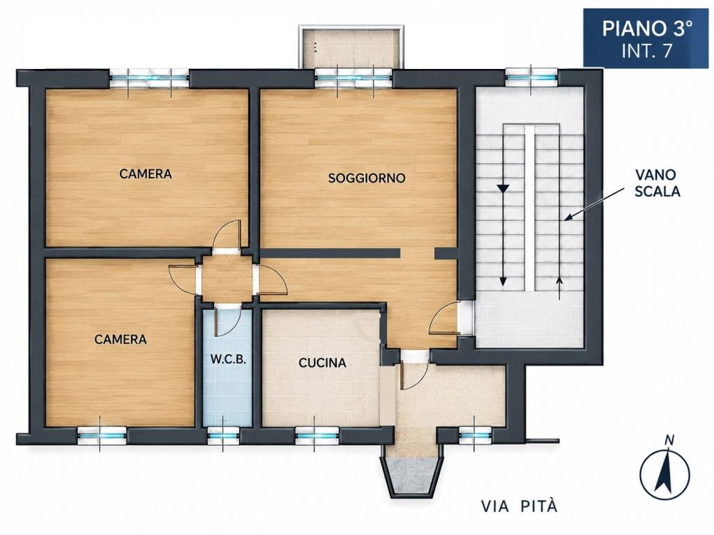 appartamento in vendita a Catanzaro in zona Catanzaro Sala