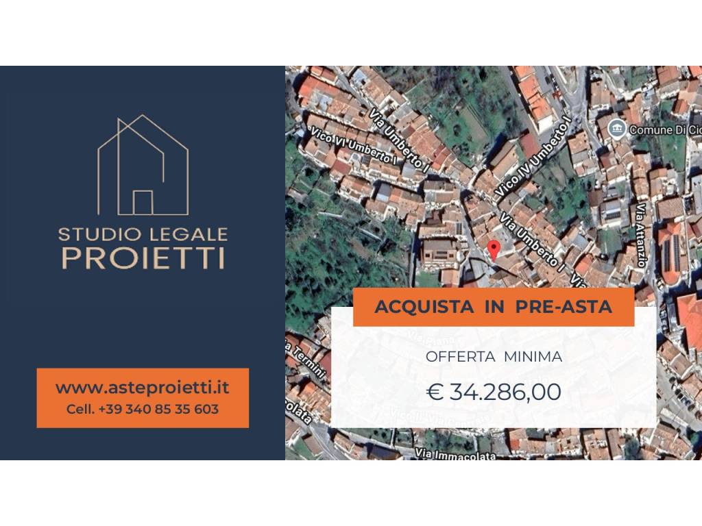 appartamento in vendita a Cicala