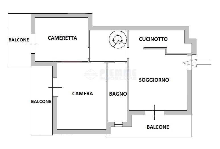 appartamento in vendita a Davoli