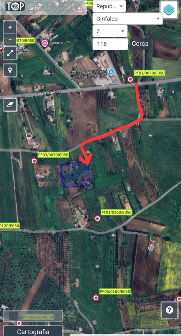 terreno agricolo in vendita a Girifalco