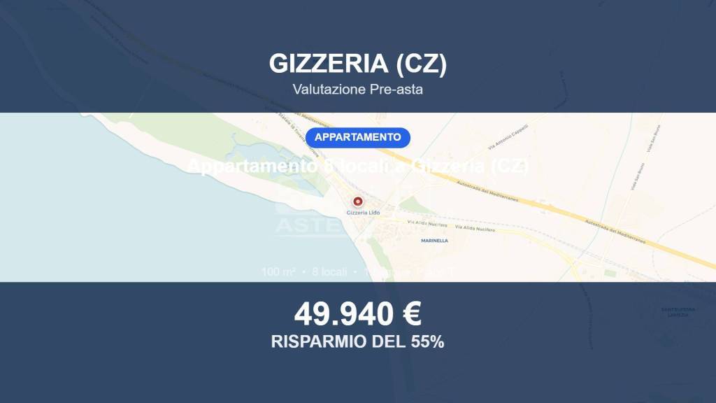 appartamento in vendita a Gizzeria in zona Gizzeria Lido