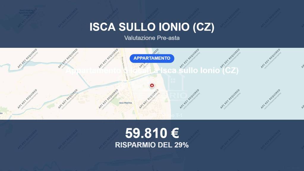 appartamento in vendita ad Isca sullo Ionio