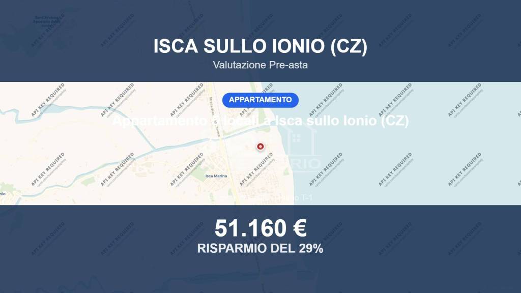 appartamento in vendita ad Isca sullo Ionio