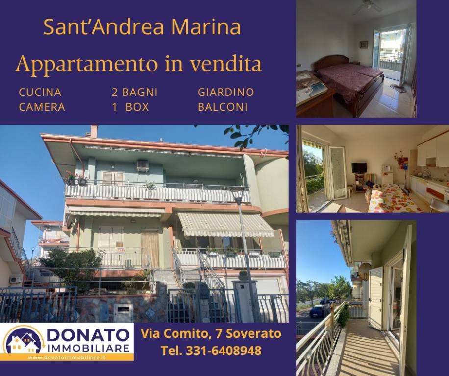 appartamento in vendita a Sant'Andrea Apostolo dello Ionio