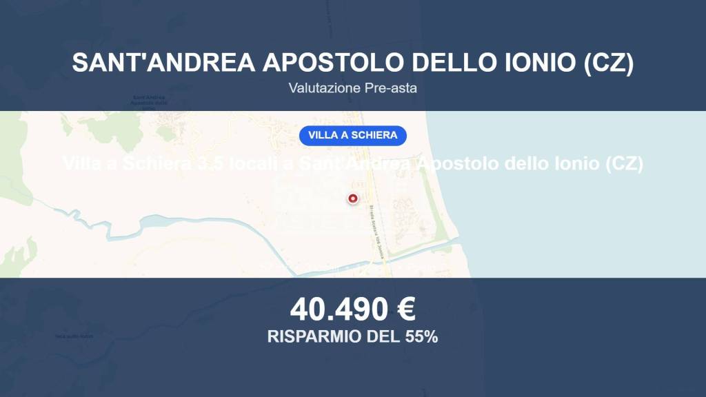 casa indipendente in vendita a Sant'Andrea Apostolo dello Ionio
