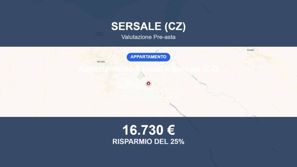 appartamento in vendita a Sersale