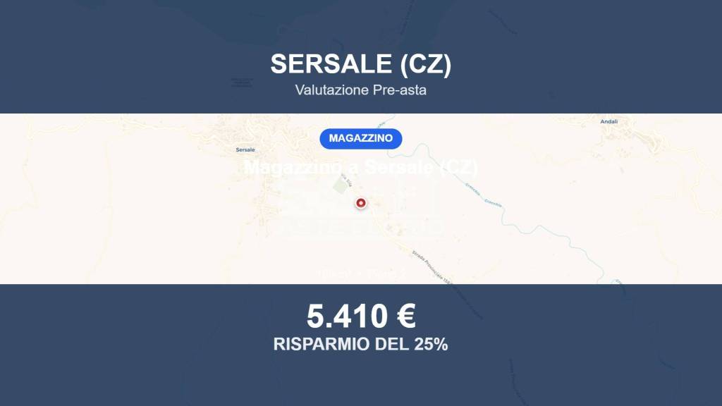 locale commerciale in vendita a Sersale