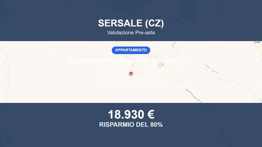 appartamento in vendita a Sersale