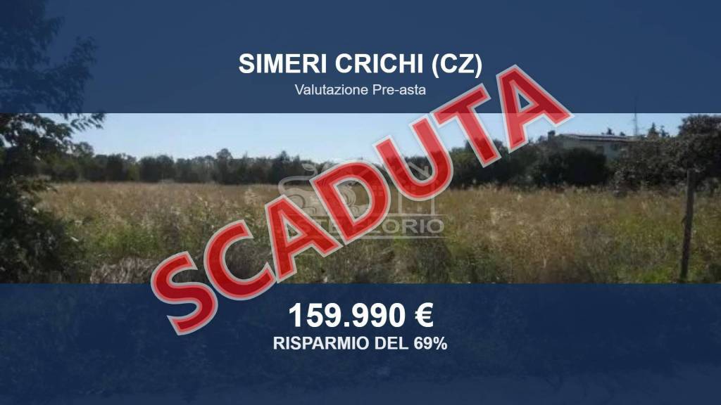 terreno agricolo in vendita a Simeri Crichi