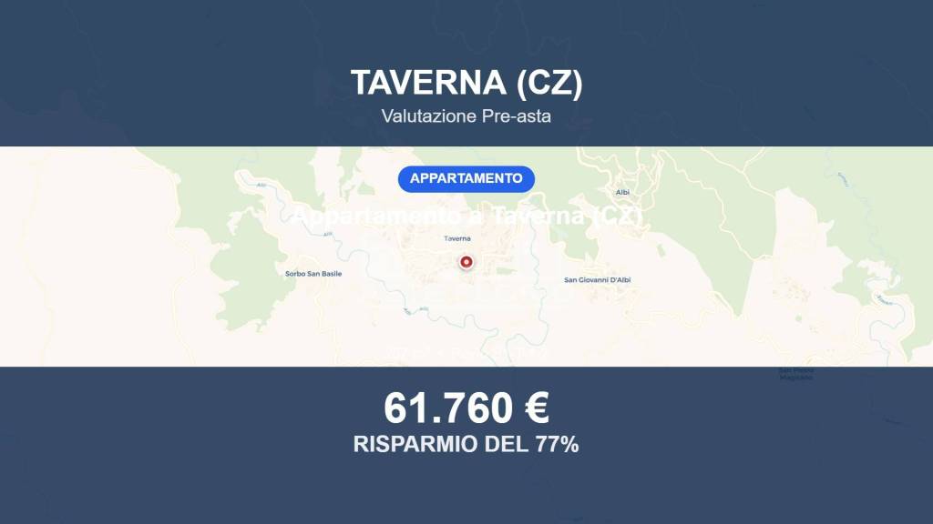 appartamento in vendita a Taverna