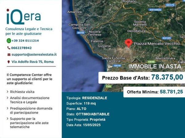 appartamento in vendita a Lamezia Terme in zona Nicastro