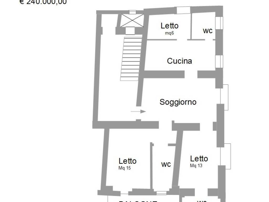 appartamento in vendita a Lamezia Terme in zona Nicastro