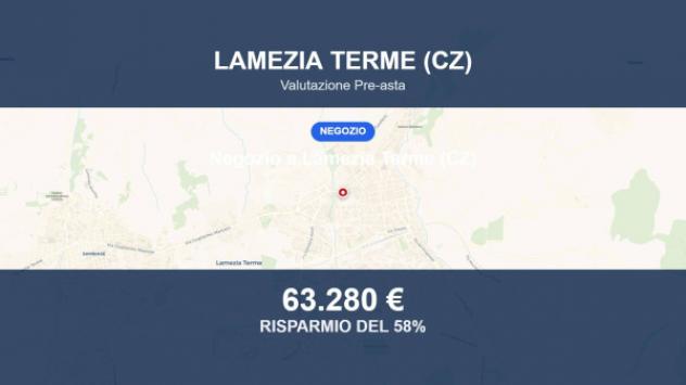 negozio in vendita a Lamezia Terme