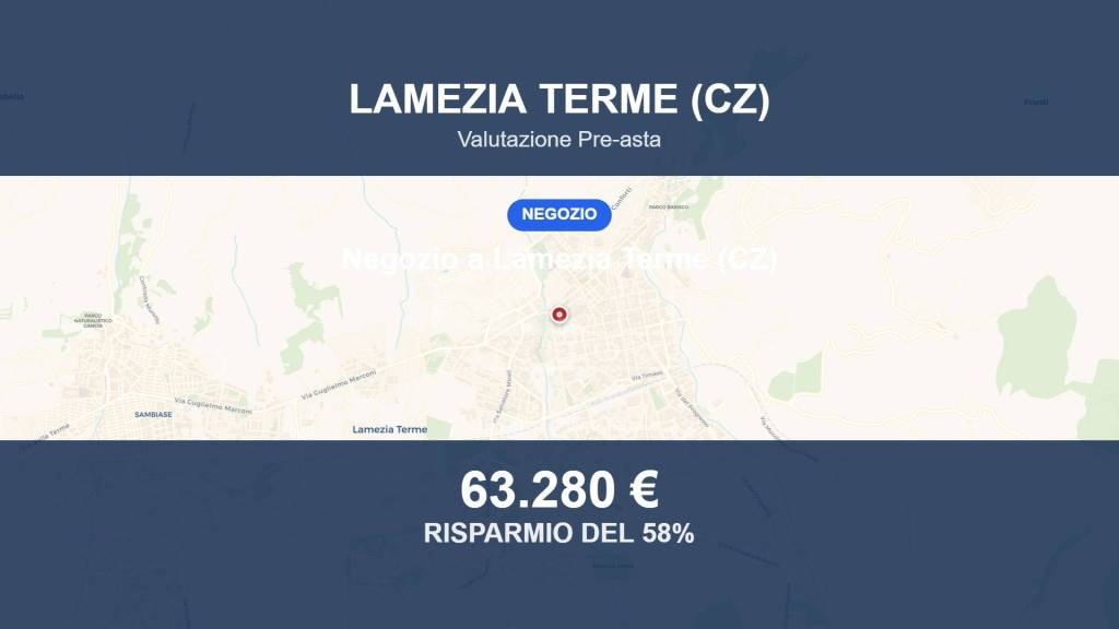 negozio in vendita a Lamezia Terme