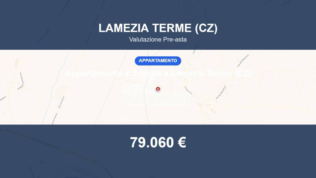 appartamento in vendita a Lamezia Terme in zona Bosco Amatello