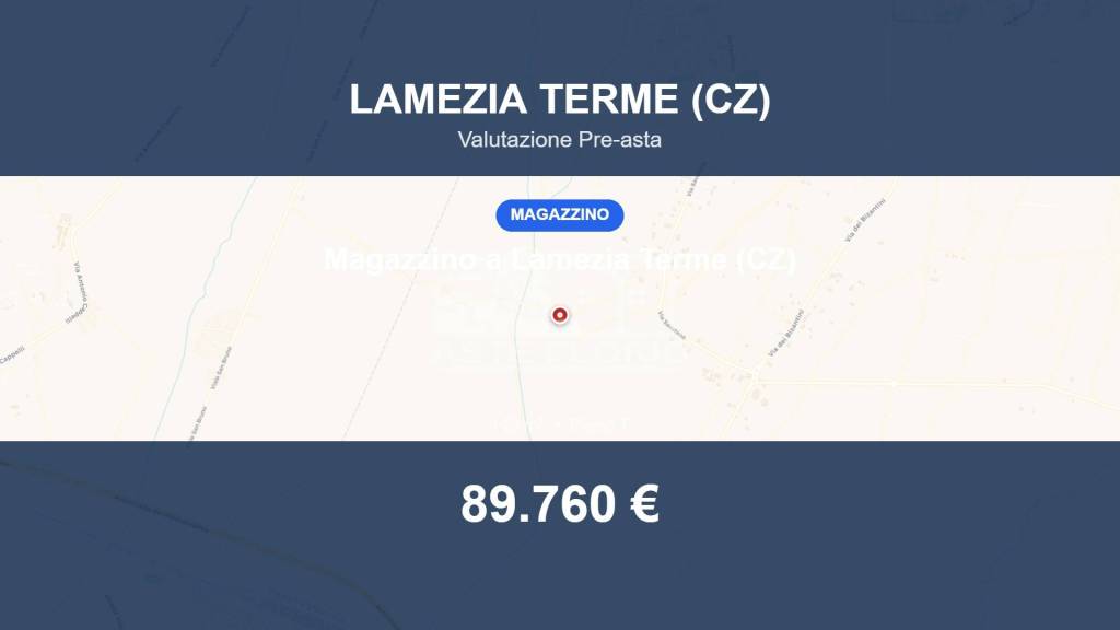 locale commerciale in vendita a Lamezia Terme in zona Bosco Amatello