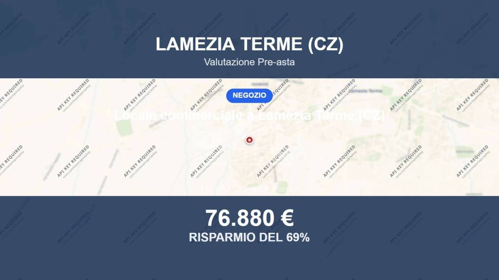 locale commerciale in vendita a Lamezia Terme in zona Sambiase