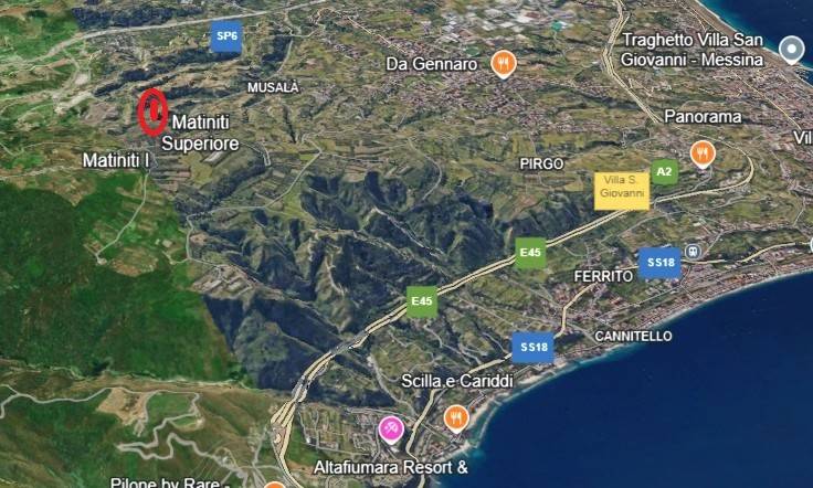terreno agricolo in vendita a Campo Calabro in zona Matiniti