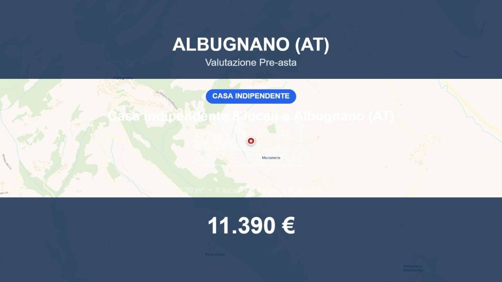 casa indipendente in vendita ad Albugnano
