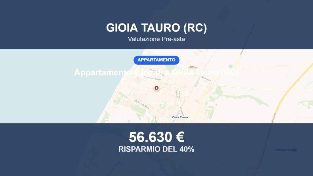 appartamento in vendita a Gioia Tauro