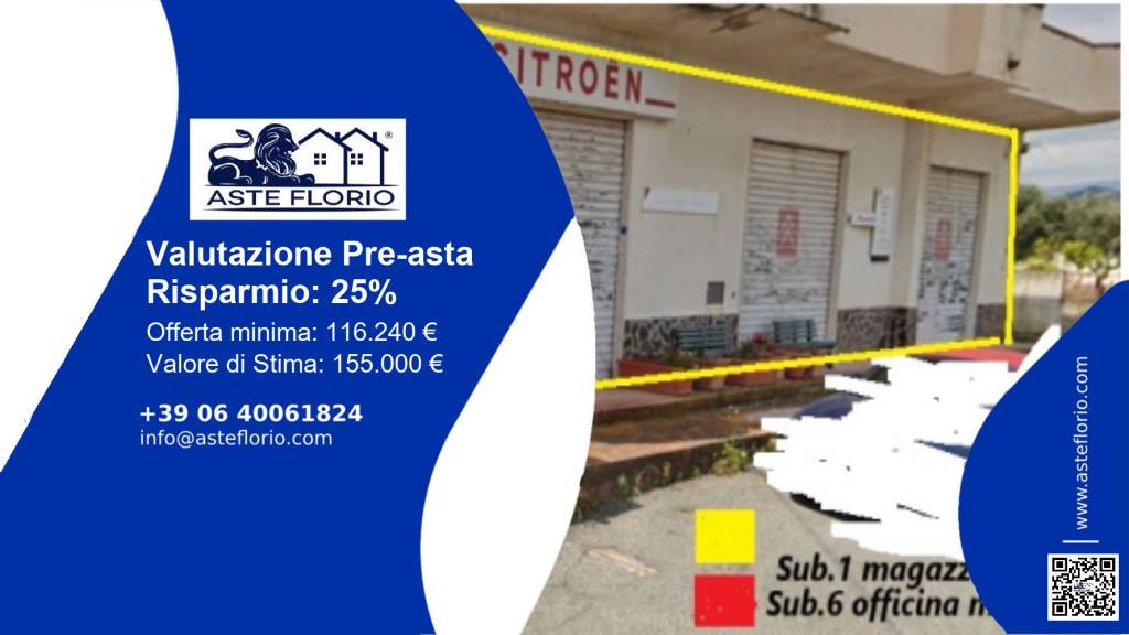 locale commerciale in vendita a Locri