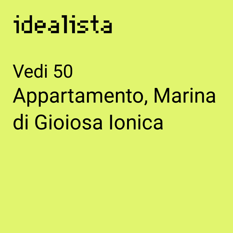 appartamento in vendita a Marina di Gioiosa Ionica