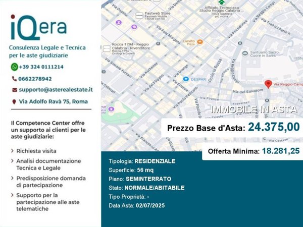 appartamento in vendita a Reggio di Calabria in zona Trabocchetto